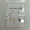 Fashionable ear strings for export wholesale of earrings, exquisite ladies' ear strings, long earrings, fashionable items, gold 18K electroplated color-retaining ear strings Item Picture